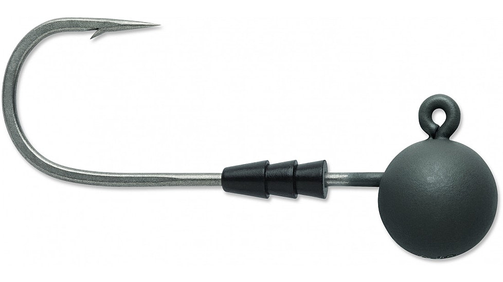 VMC RedLine Series Tungsten Swimbait Jig, 1/8 oz, 2, Matte Grey, RTSJ18#2/0MGR