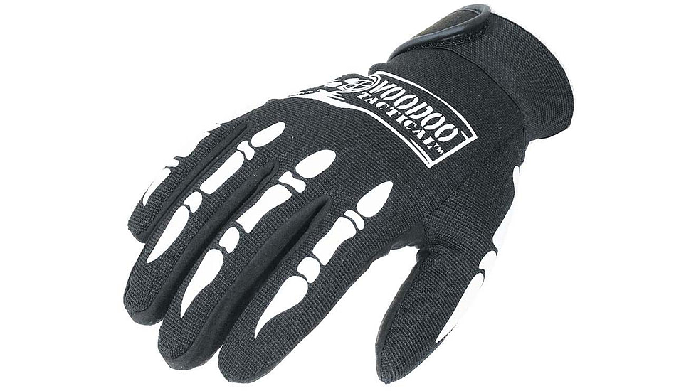 Voodoo Tactical Bones Gloves - Mens, White/Black, Medium, 20-7600024093