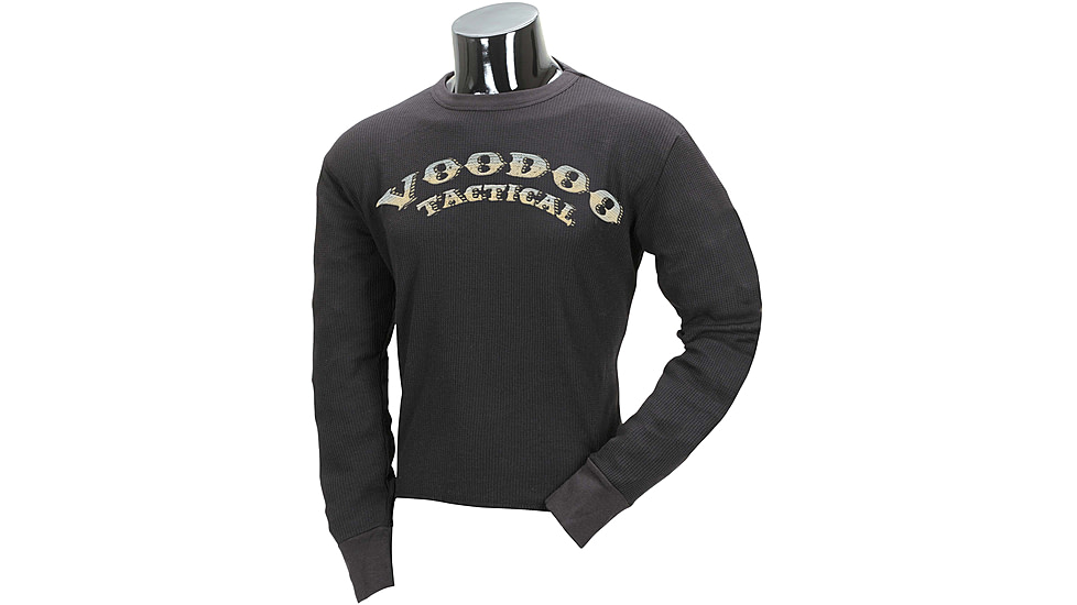 Voodoo Tactical Chest Screen L/S Thermal T-Shirt - Men's, Black, Medium, 01-0380001093