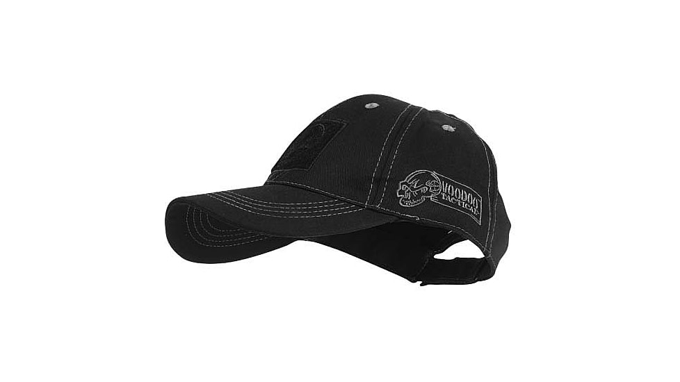 Voodoo Tactical Classic Cap w/ Removable Flag Patch - Mens, Black/Gray, One Size, 20-9352108000