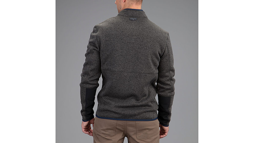 Vortex Anchor Point Fleece Full Zip - Mens, Grey Heather, Large, 220-25-GHTL