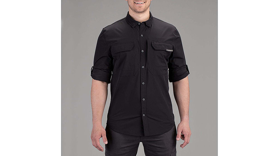 Vortex Callsign Long Sleeve T-Shirt - Mens, Black, 3XL, 221-25-BLK3X