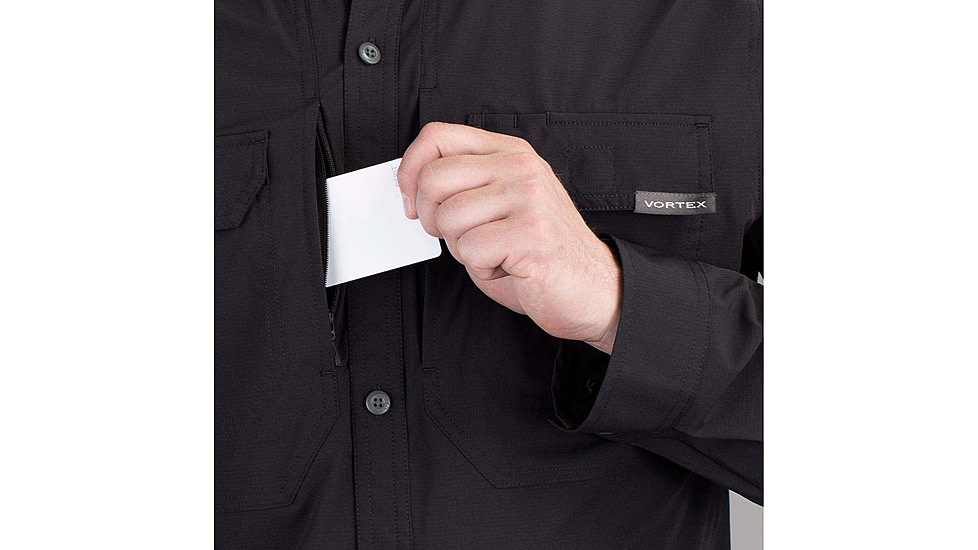 Vortex Callsign Long Sleeve T-Shirt - Mens, Black, 3XL, 221-25-BLK3X