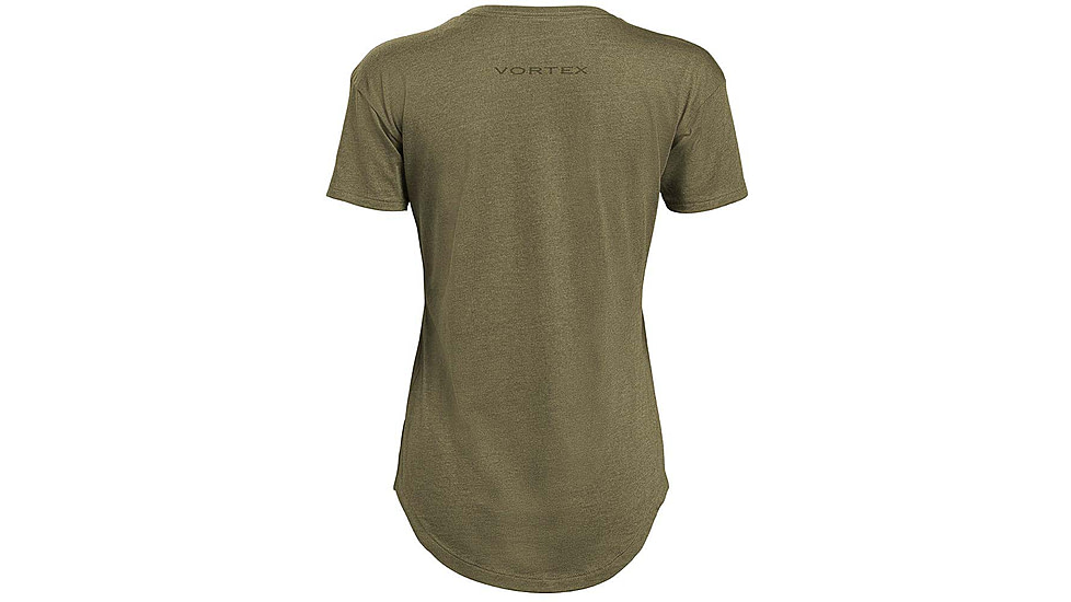 Vortex Core Logo SS T-Shirt - Womens, Military Heather, XS, 221-23-MIHXS