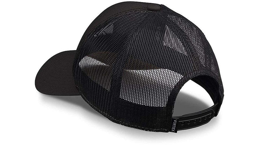 Vortex Core Logo Struct Cap - Mens, Black, OSFM, 123-09-BLK