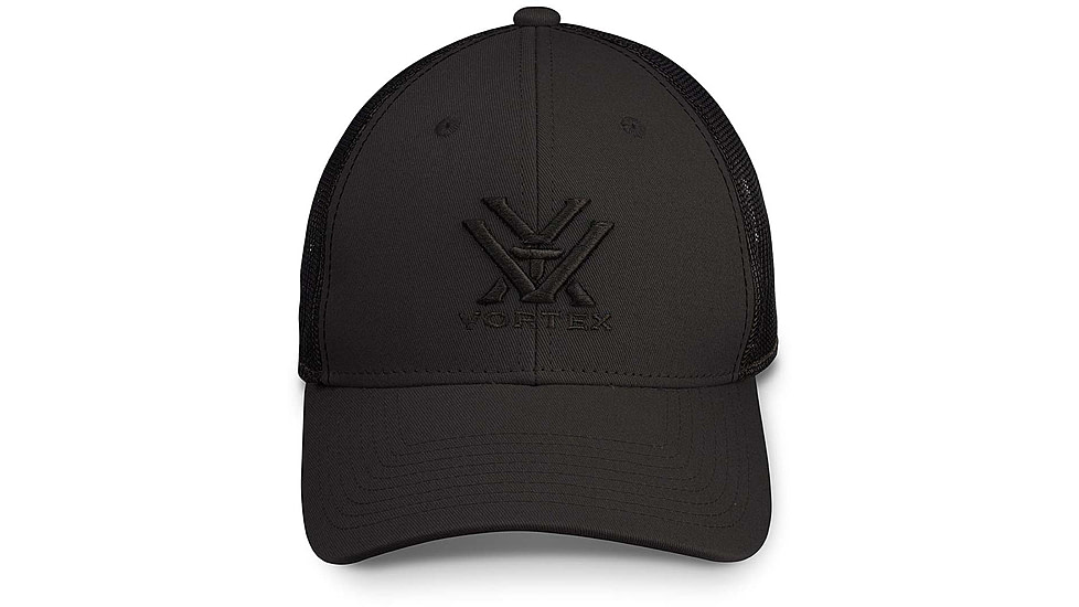 Vortex Core Logo Struct Cap - Mens, Black, OSFM, 123-09-BLK