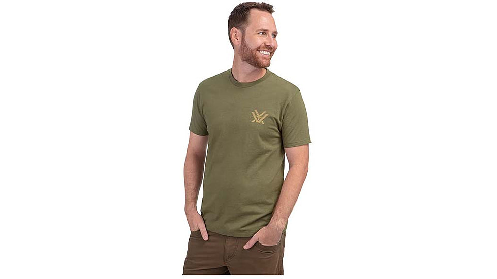 Vortex Counting Sheep T-Shirt - Mens, Military Heather, M, 222-12-MIHM