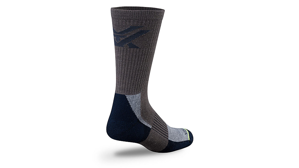 Vortex Everyday Trekker Crew Sock - Mens, Shadow, Medium, 120-25-SHAM
