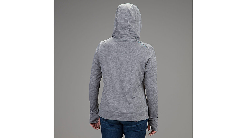 Vortex Fall Hooded Pullover - Womens, Monument, Small, 220-28-MONS