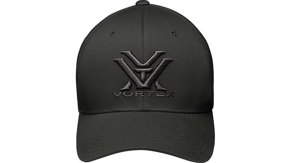 Vortex Flexfit Cap - Mens, Charcoal, Small/Medium, 120-66-CHRSM