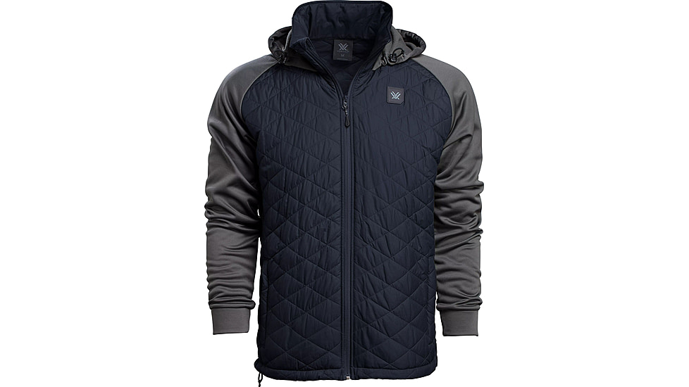 Vortex Fusion Pursuit Hooded Jacket - Mens, Black Iris, 3X, 220-53-BLI3X