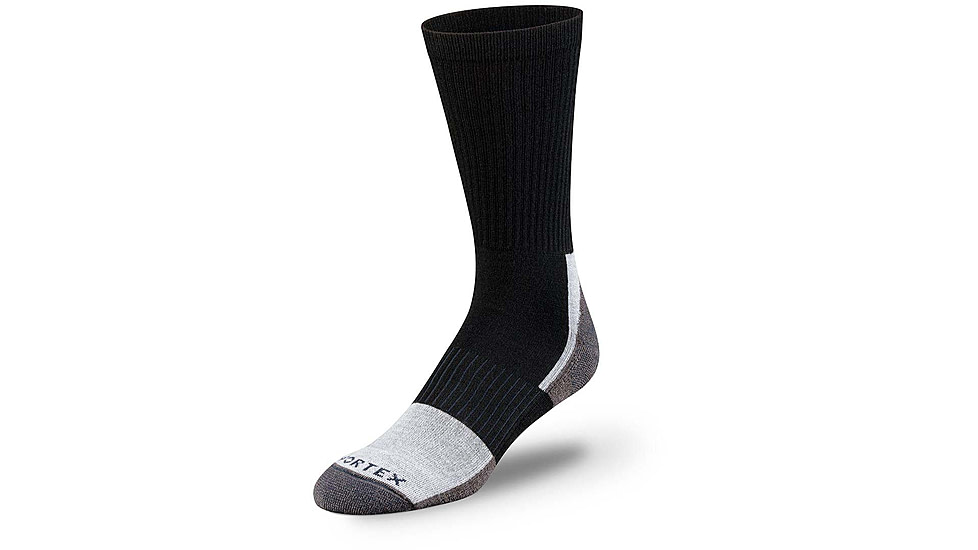 Vortex Main Trail Everyday Crew Sock - Mens, Black, XL, 120-25-BLKXL