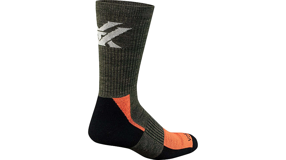 Vortex Main Trail Everyday Crew Sock - Mens, Forest Night, XL, 120-25-FNIXL