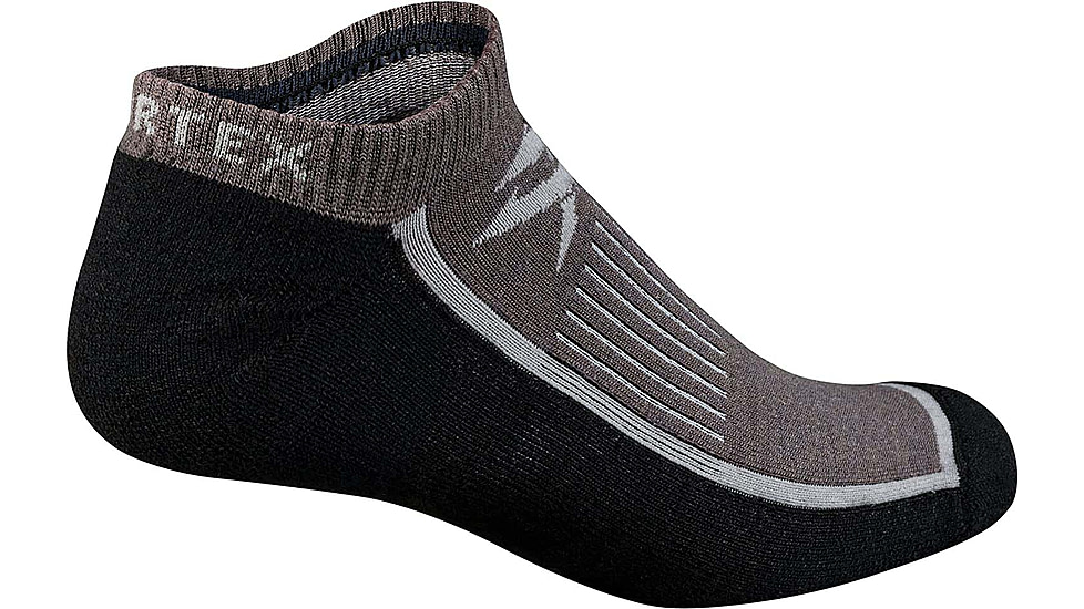 Vortex Main Trail Everyday No Show Sock - Mens, Black, M, 120-51-BLKM