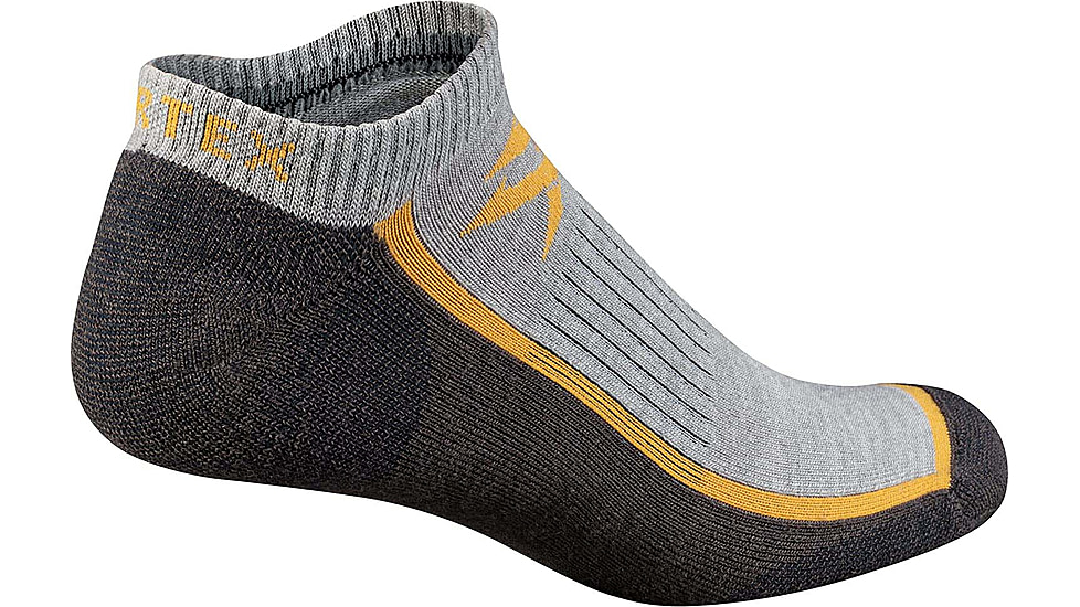 Vortex Main Trail Everyday No Show Sock - Mens, Charcoal, L, 120-51-CHRL