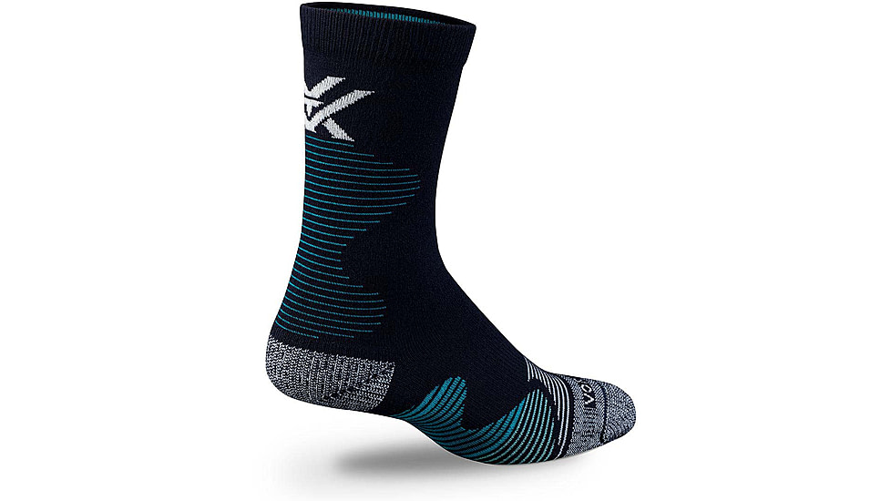 Vortex Pursuit Trail Crew Active Sock - Womens, Navy/Cerulean, S, 122-36-NACS