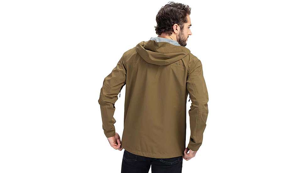 Vortex Rain Jacket - Mens, Large, Military Olive, 123-02-MOLL