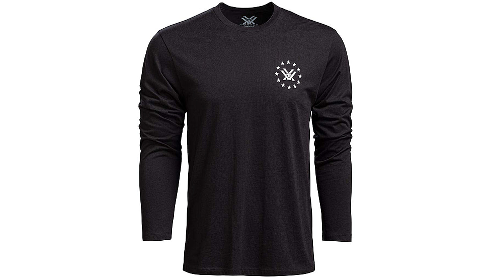 Vortex Salute LS T-Shirt - Mens, Black, 3XL, 222-02-BLK3X