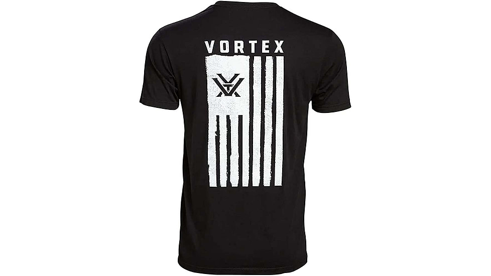 Vortex Salute Short Sleeve T-Shirts - Mens, Black, 4X, 121-14-BLK4X