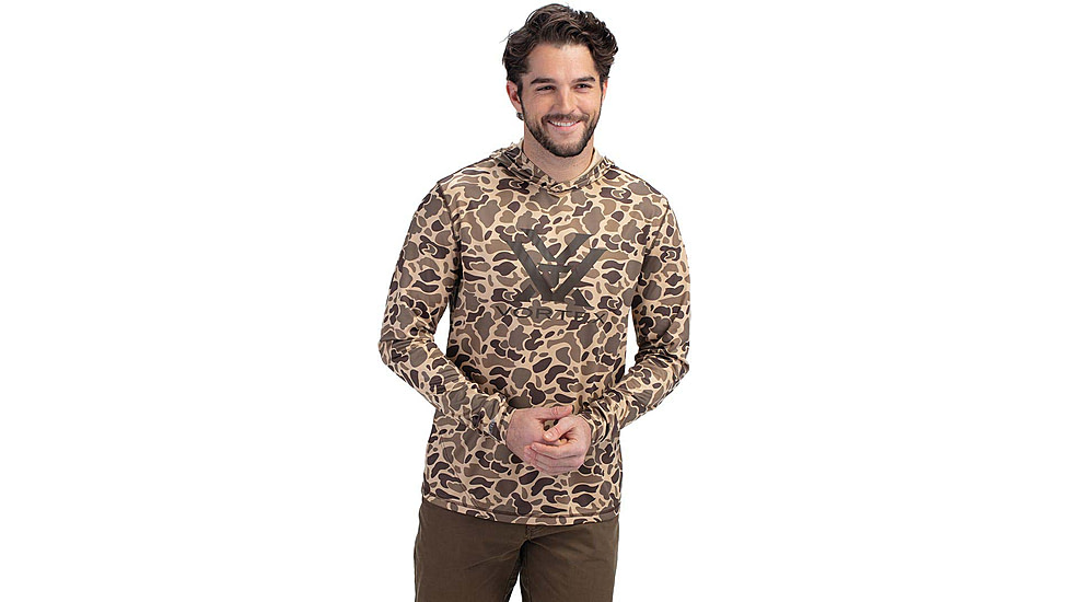 Vortex Sun Slayer LS Hoodie - Mens, 3XL, Waterfowl Camo, 121-20-WCA3X