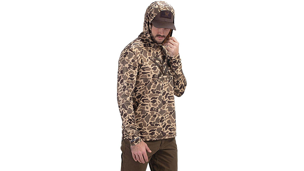 Vortex Sun Slayer LS Hoodie - Mens, 3XL, Waterfowl Camo, 121-20-WCA3X