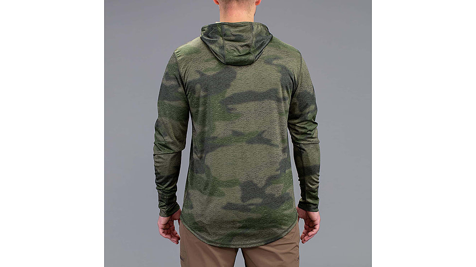 Vortex Sun Slayer LS Hoodie - Mens, Forest Camo, XL, 121-20-FCAXL