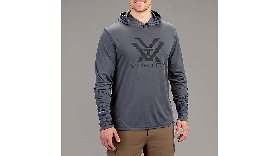 Vortex Sun Slayer LS Hoodie - Mens, Turbulence, 2XL, 121-20-TRB2X