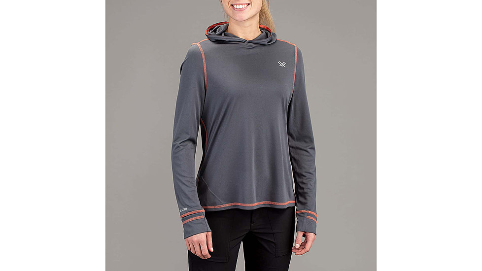 Vortex Sun Slayer LS Hoodie - Womens, Turbulence, M, 121-30-TRBM