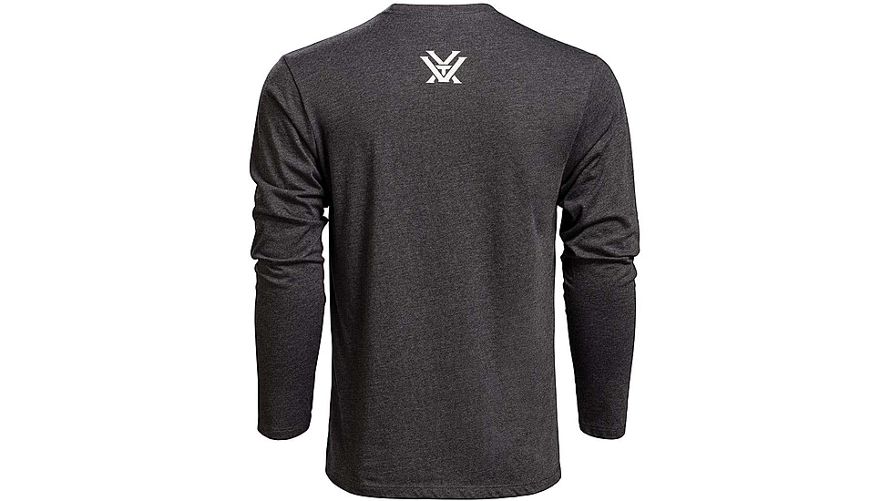 Vortex Three Peaks LS T-Shirt - Mens, Charcoal Heather, M, 222-01-CHHM