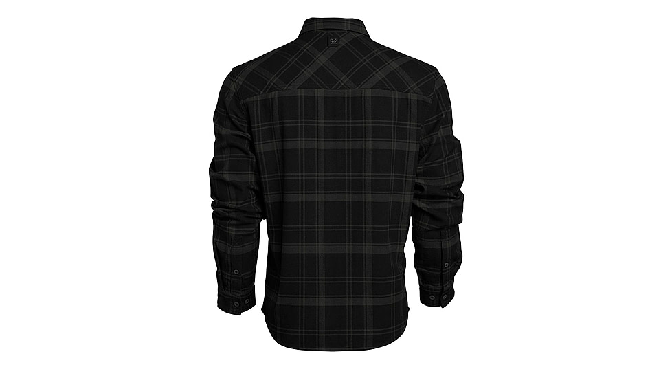 Vortex Timber Rush Flannel - Mens, Black, Extra Large, 220-14-BLKXL