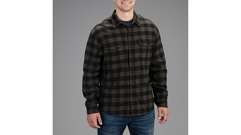 Vortex Timber Rush Flannel - Mens, Forest, 3X, 220-14-FOR3X