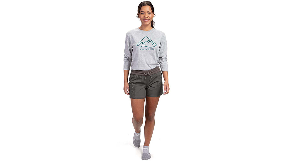 Vortex Trail Creek Shorts - Womens, Beluga, M, 122-21-BELM