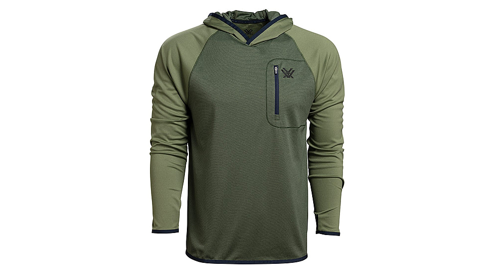 Vortex Weekend Rucker Hooded Long Sleeve - Men's, Rifle Green, S, 121-24-RIFS
