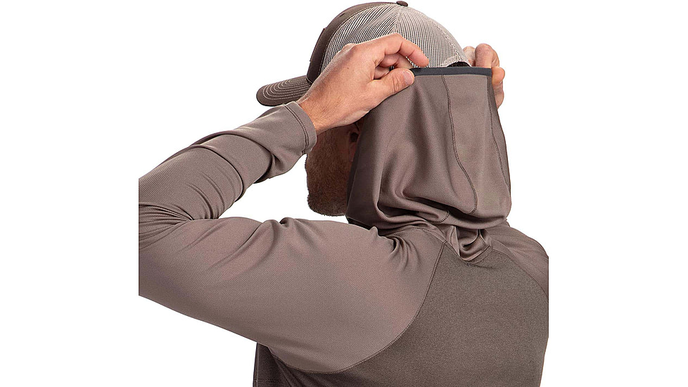 Vortex Weekend Rucker Hooded Long Sleeve - Mens, Peat, L, 121-24-PETL