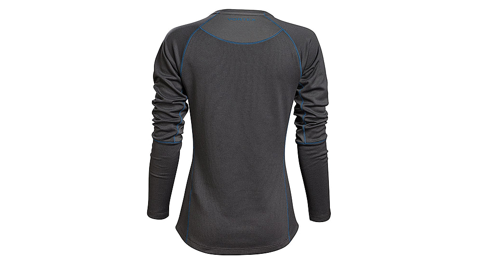 Vortex Weekend Rucker Long Sleeve Top - Womens, Charcoal, Small, 121-26-CHRS