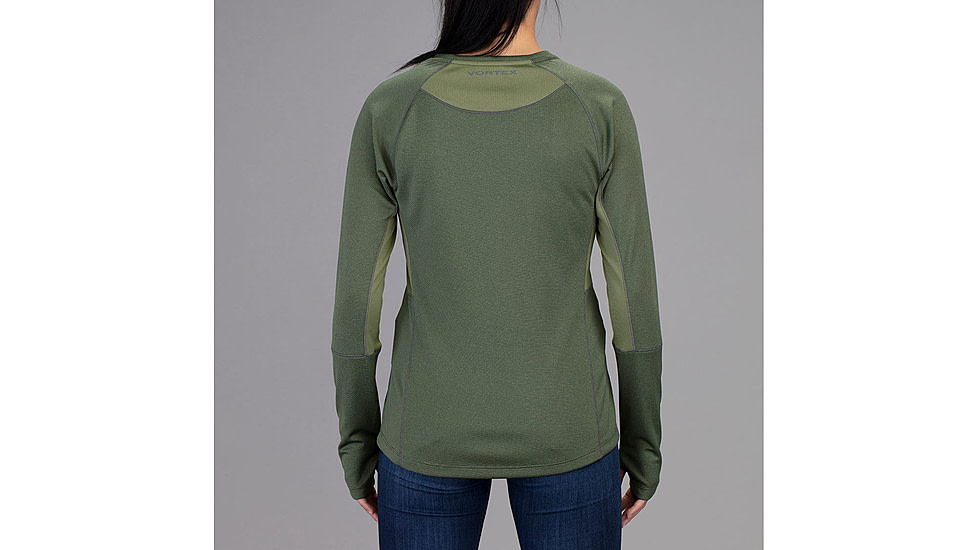 Vortex Weekend Rucker Long Sleeve Top - Womens, Green, Extra Small, 121-26-FNIXS