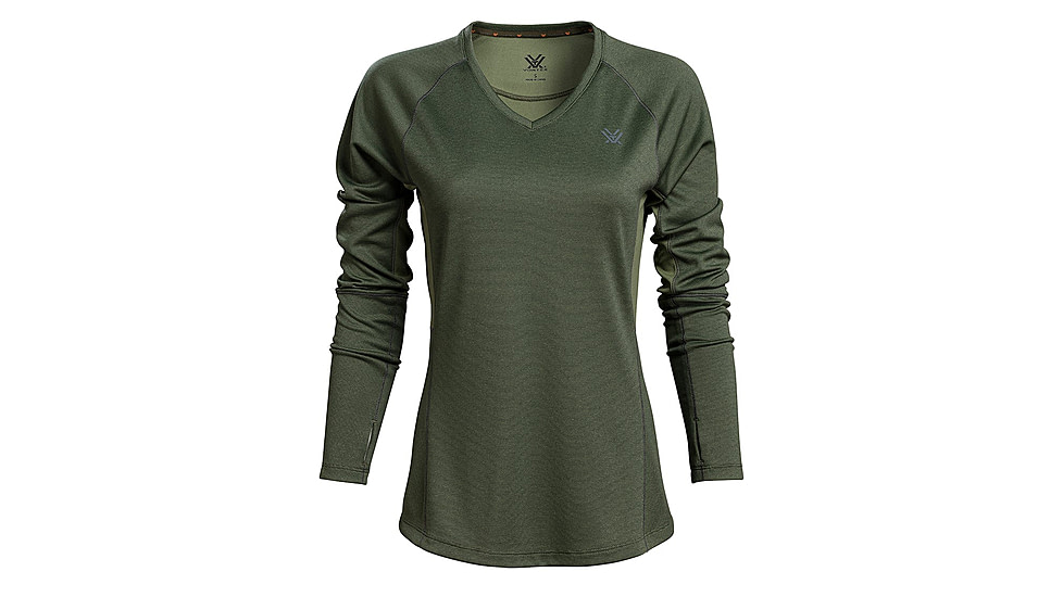Vortex Weekend Rucker Long Sleeve Top - Womens, Green, Extra Small, 121-26-FNIXS