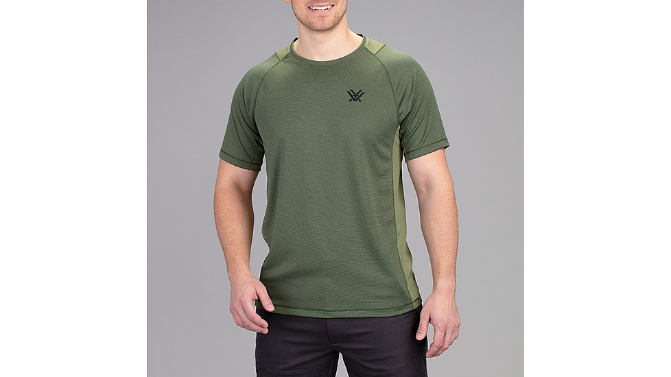 Vortex Weekend Rucker Short Sleeve Top - Mens, Green, Extra Large, 121-22-RIFXL