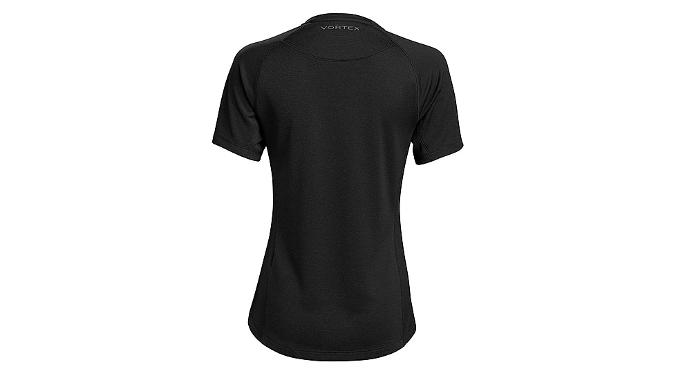 Vortex Weekend Rucker Short Sleeve Top - Womens, Black, Large, 121-25-BLKL