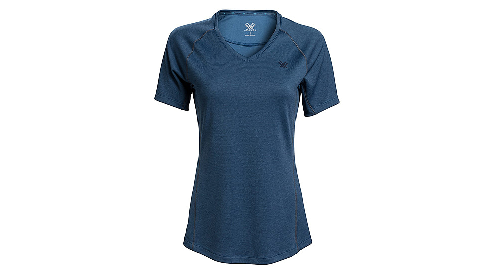 Vortex Weekend Rucker Short Sleeve Top - Womens, Blue, Medium, 121-25-DKBM
