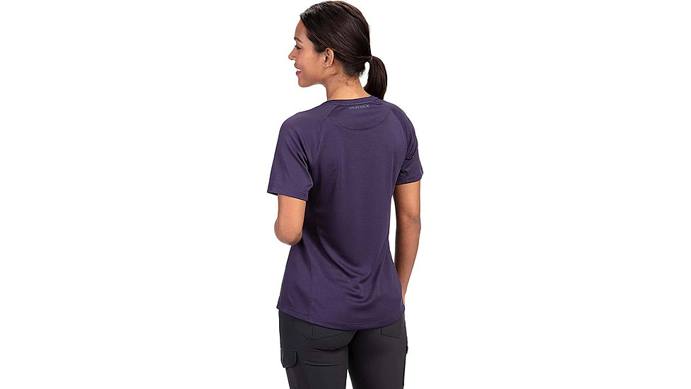 Vortex Weekend Rucker Short Sleeve Tops - Womens, Purple, S, 121-25-PRPS