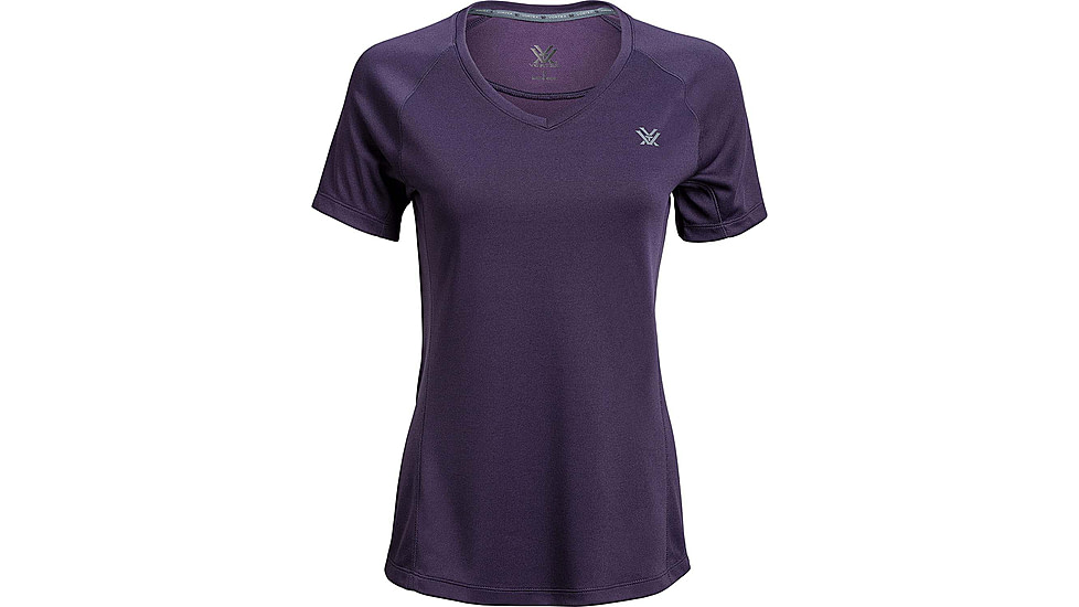 Vortex Weekend Rucker Short Sleeve Tops - Womens, Purple, S, 121-25-PRPS