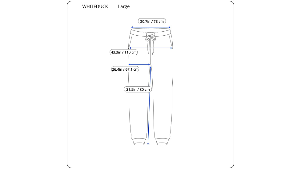 White Duck Cargo Stretch Jogger Pants - Mens, Caramel, Large, WD-JPC-CA-03