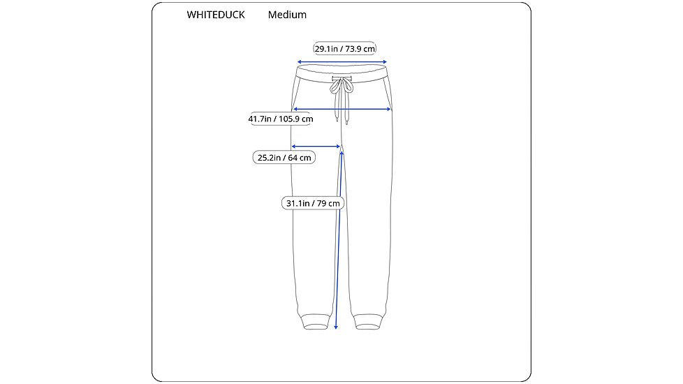 White Duck Cargo Stretch Jogger Pants - Mens, Caramel, Large, WD-JPC-CA-03