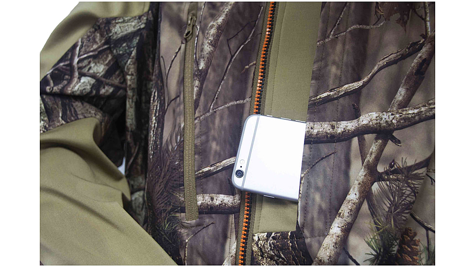 Wildfowler Soft Shell Mens Jacket, Nature Brown, 3XL, S1681-WTNB-3X