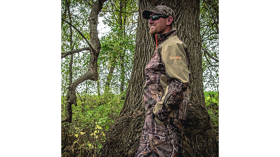 Wildfowler Soft Shell Mens Jacket, Nature Brown, 3XL, S1681-WTNB-3X