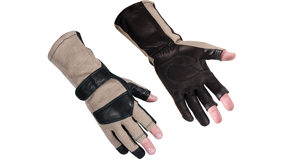 Wiley X Aries Flight Gloves, Coyote, Medium, G311.ME