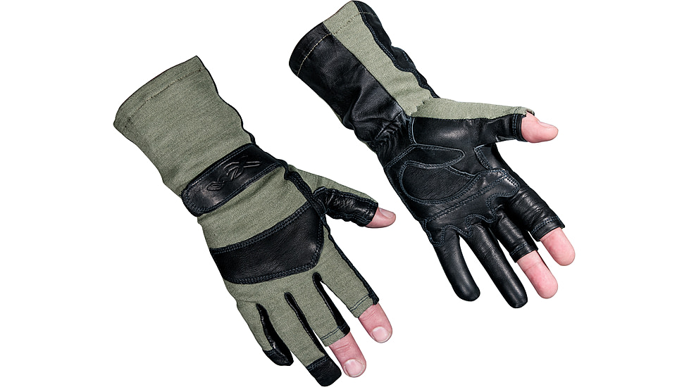 Wiley X Aries Flight Gloves, Foliage Green, Extra Large, G312.XL