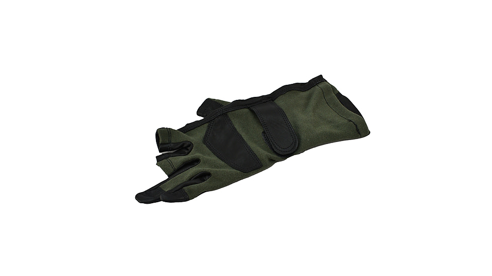 Wiley X Aries Flight Gloves, Foliage Green, Medium, G312.ME