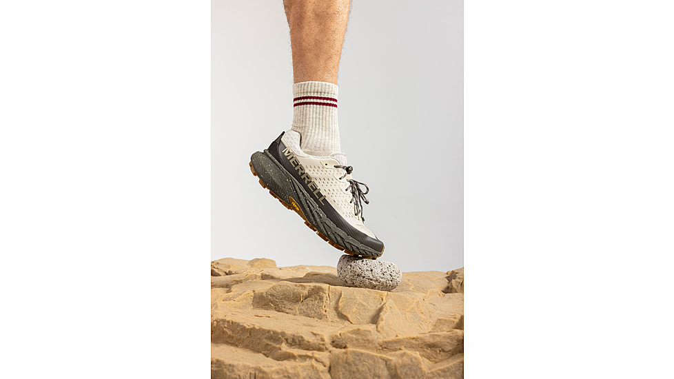 Wolverine Agility Peak 5 Trail Running Shoes - Mens, Stucco/Beluga, 10 US, J068697-10